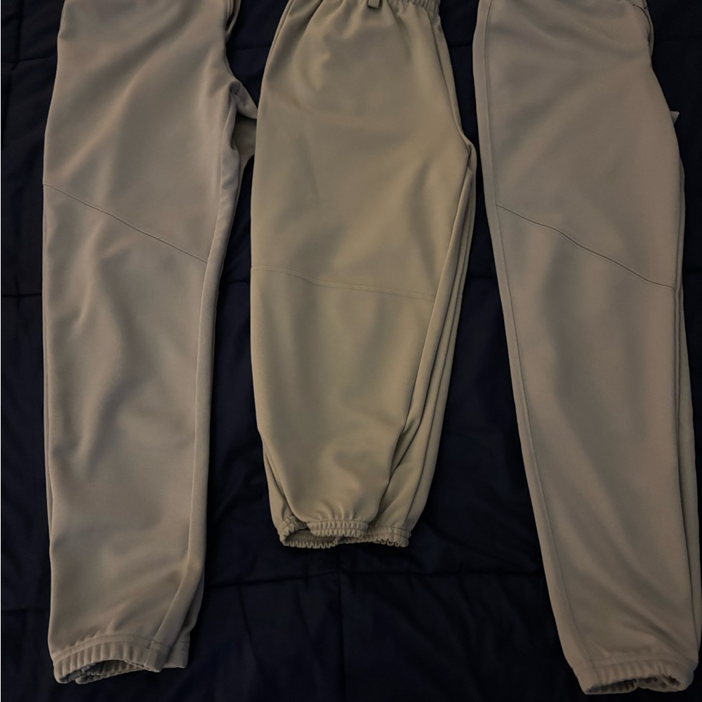 Bundle of 3 pairs of boys baseball pants, size medium - Under Armour and adidas. - Picture 2 of 4